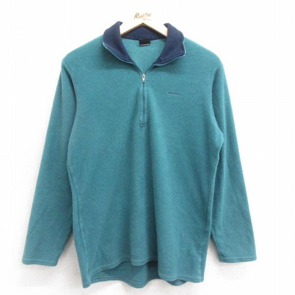 M/古着 パタゴニア patagonia 長袖 ハーフジップ フリース ジャケット メンズ 90s ...