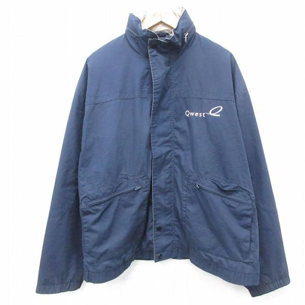 【50%OFF】XL/古着 キングルイ 長袖 ジャケット メンズ 大きいサイズ 紺 ネイビー 25j...