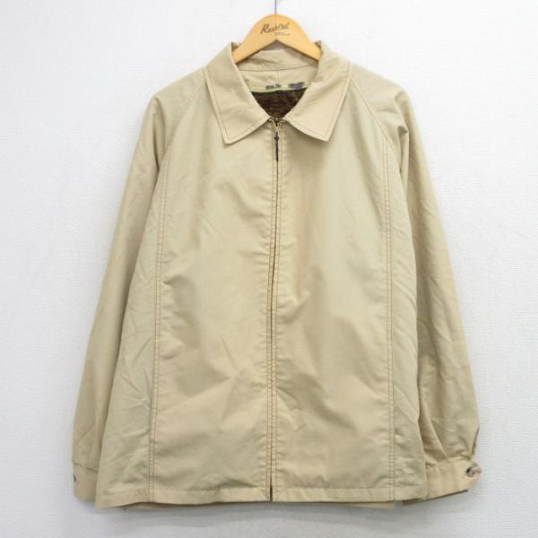 XL/古着 ロンドンフォグ 長袖 ジャケット メンズ 80年代 80s ラグラン 大きいサイズ タロ...