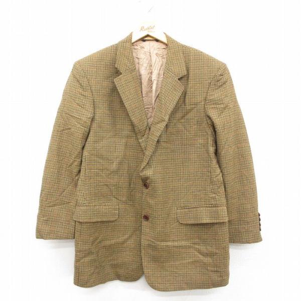 【20%OFF】M/古着 ブルックスブラザーズ 長袖 ブランド テーラード ジャケット メンズ 千鳥...