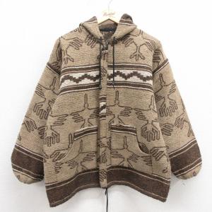 XL/古着 長袖 ハーフジップ ジャケット アノラック パーカー メンズ