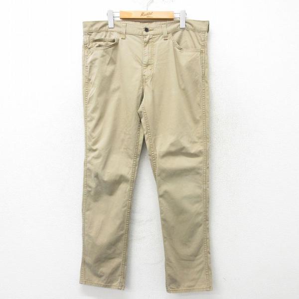 W37/古着 リーバイス Levis 511 パンツ メンズ ベージュ カーキ 24feb19 中古...