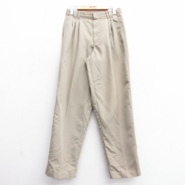 W29/古着 パンツ メンズ 80s タロン ベージュ カーキ 25feb28 中古 ボトムス ロン...