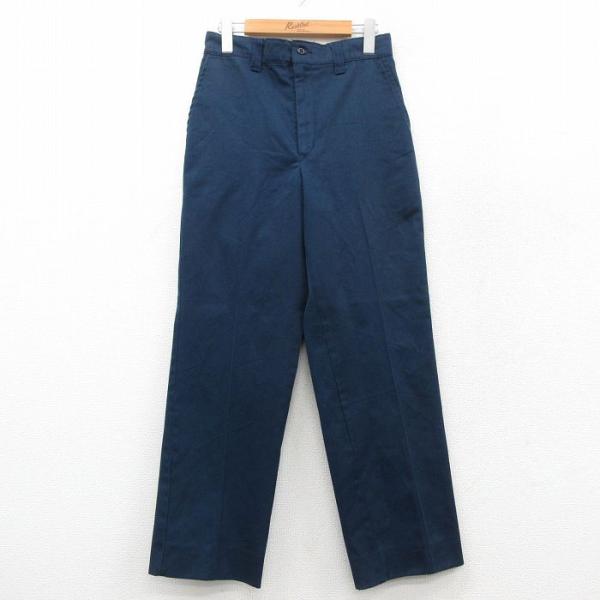W28/古着 ビッグベン ワーク パンツ メンズ 80年代 80s タロン 紺 25nov17