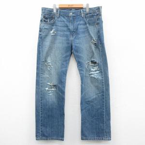 Levi's（リーバイス） W38/古着 Levis 505 メンズ 00年代 00s ヒゲ