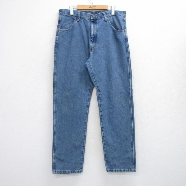 【20%OFF】W36/古着 ラスラー ジーンズ メンズ コットン 紺 デニム 25dec03 2O...