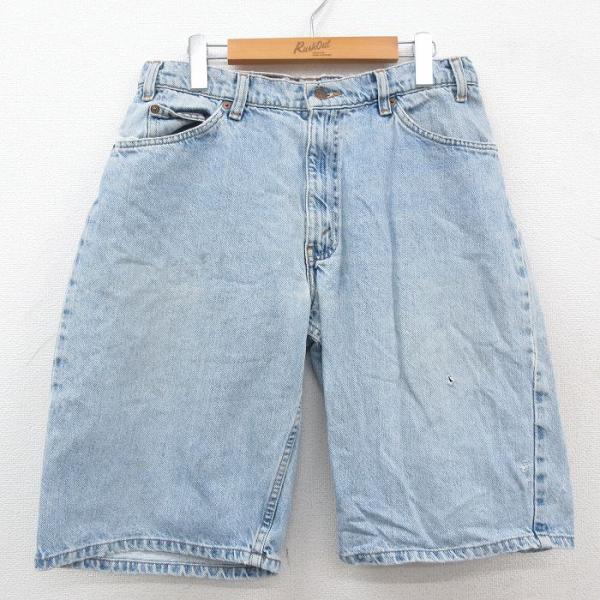 W31/古着 リーバイス Levis 560 ショート パンツ ショーツ メンズ 90s コットン ...