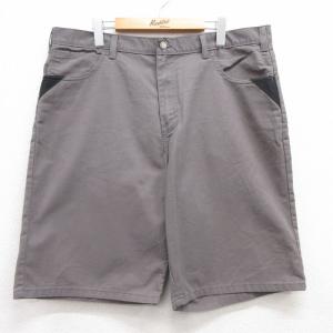 W38/古着 ディッキーズ Dickies ショート パンツ ショーツ メンズ グレー 24mar0...