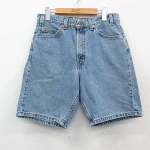 W32/古着 リーバイス Levis 505 ショート パンツ ショーツ メンズ 90s コットン ...