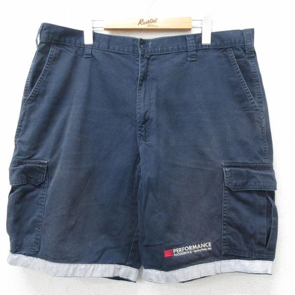 W38/古着 ディッキーズ Dickies ショート ワーク パンツ ショーツ メンズ リフレクター...