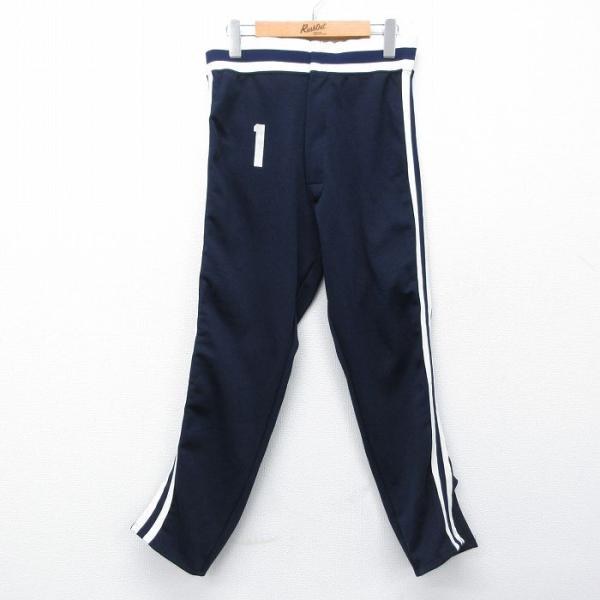 W31/古着 ジャージ トラック パンツ メンズ 80年代 80s タロン 紺他 spe 26feb...