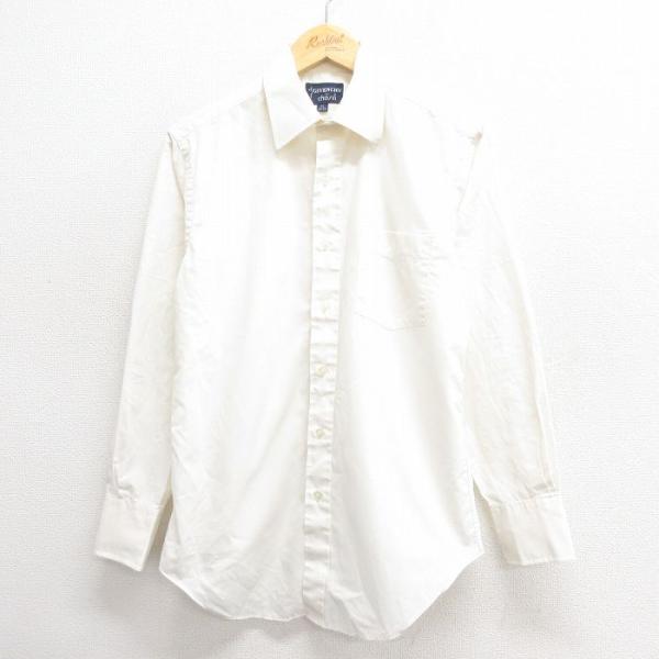 M/古着 ジバンシー 長袖 ブランド シャツ メンズ 80s 白 ホワイト 25may26 中古 ト...