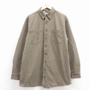 Barbarian（バーバリアン） XL/古着 長袖 ラガー シャツ メンズ 90年代