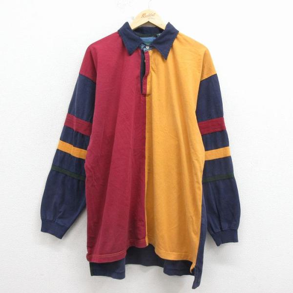 XL/古着 アメリカンイーグル 長袖 ブランド ラガー シャツ メンズ 90年代 90s 大きいサイ...