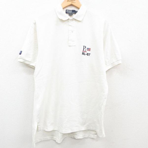 XL/古着 ラルフローレン 半袖 ブランド ポロ シャツ メンズ 90s ワンポイントロゴ RL67...