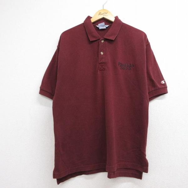 XL/古着 チャンピオン champion 半袖 ブランド ポロ シャツ メンズ 00年代 00s ...