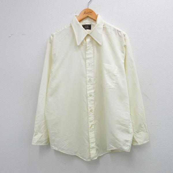 【50%OFF】XL/古着 タウンクラフト JCペニー 長袖 シャツ メンズ 80s 大きいサイズ ...