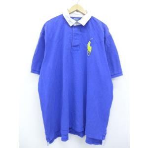 XL/古着 半袖 ラガー シャツ ラルフローレン Ralph Lauren