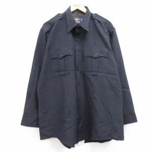 S/古着 長袖 ミリタリー シャツ メンズ 80s ユーティリティ シービーズ