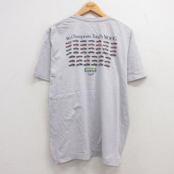 XL/古着 半袖 Tシャツ メンズ NASCAR レーシングカー MOOG コットン クルーネック ...