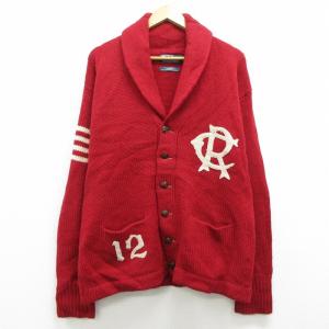 カーディガン メンズ 赤の商品一覧 通販 Yahoo ショッピング