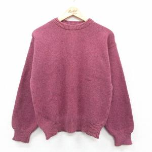 古着 90年代 ランズエンド LANDS'END コットンニットセーター USA製