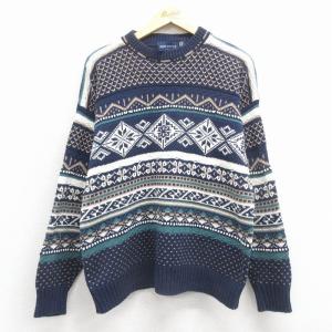 NAUTICA（ノーティカ） L/古着 長袖 ブランド ハーフジップ ナイロン