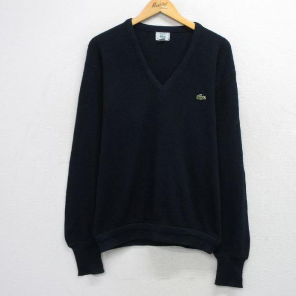 XL/古着 ラコステ LACOSTE IZOD 長袖 ブランド セーター メンズ 90年代 90s ...