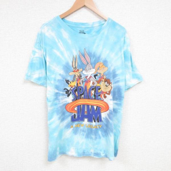 XL/古着 半袖 Tシャツ メンズ スペースジャム ルーニーテューンズ LOONEY TUNES ダ...