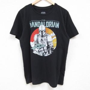 L/古着 半袖 Tシャツ メンズ ドラマ スターウォーズ STAR WARS マンダロリアン ベビー...