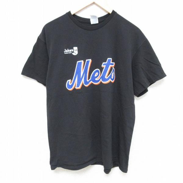 XL/古着 半袖 Tシャツ メンズ MLB ニューヨークメッツ マーティン シャーザー 21 コット...