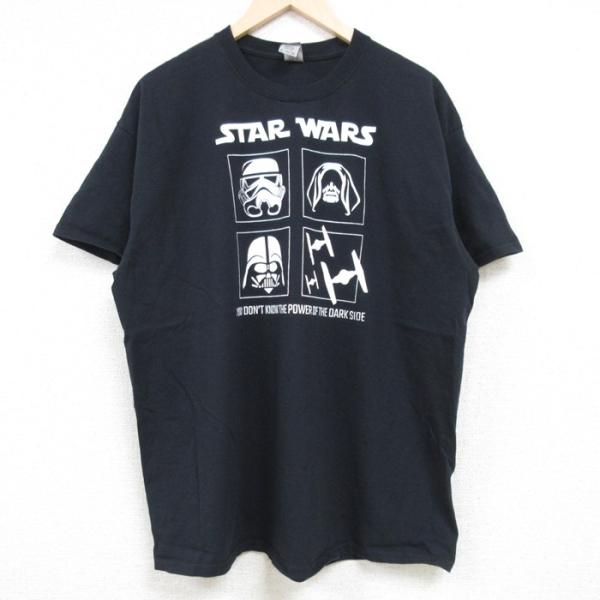 XL/古着 半袖 Tシャツ メンズ スターウォーズ STAR WARS ダースベイダー コットン ク...