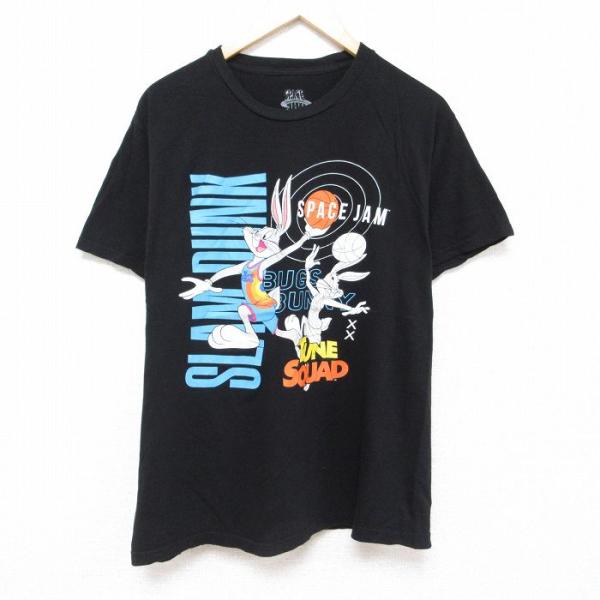 XL/古着 半袖 Tシャツ メンズ スペースジャム ルーニーテューンズ LOONEY TUNES バ...