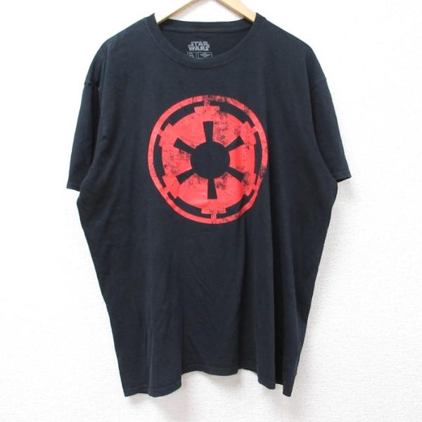 XL/古着 半袖 Tシャツ メンズ スター ウォーズ STAR WARS 銀河帝国 ポップグリップ ...