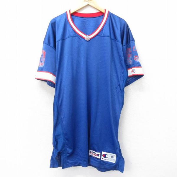 XL/古着 チャンピオン Champion 半袖 ビンテージ フットボール Tシャツ メンズ 90s...