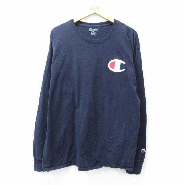 【50%OFF】【20%OFF】XL/古着 チャンピオン champion 長袖 Tシャツ メンズ ...