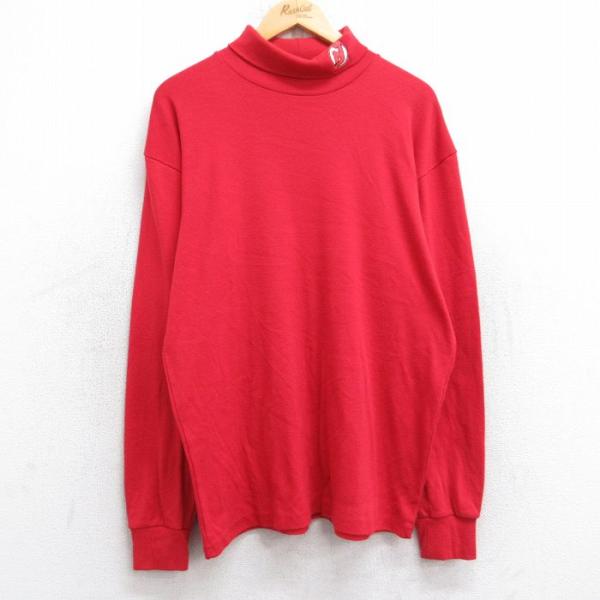 XL/古着 マジェスティック 長袖 ビンテージ Tシャツ メンズ 90s NHL ニュージャージーデ...