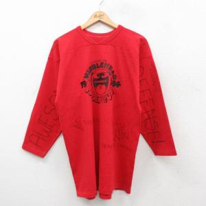 50%OFF】M/古着 ラッセル 半袖 ビンテージ フットボール Tシャツ