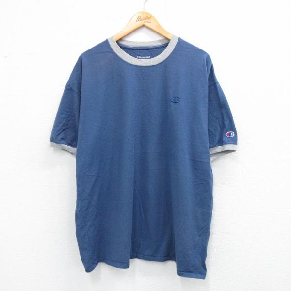 【20%OFF】XL/古着 チャンピオン champion 半袖 ブランド Tシャツ メンズ ワンポ...