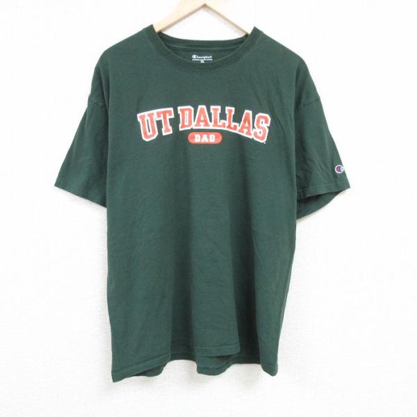 XL/古着 チャンピオン Champion 半袖 ブランド Tシャツ メンズ ダラス 大きいサイズ ...