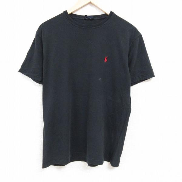 L/古着 ラルフローレン Ralph Lauren 半袖 ブランド Tシャツ メンズ 90s ワンポ...