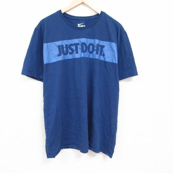 XL/古着 ナイキ NIKE 半袖 ブランド Tシャツ メンズ JUST DO IT 大きいサイズ ...