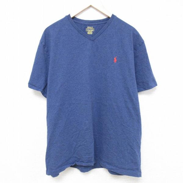 XL/古着 ラルフローレン Ralph Lauren 半袖 ブランド Tシャツ メンズ ワンポイント...