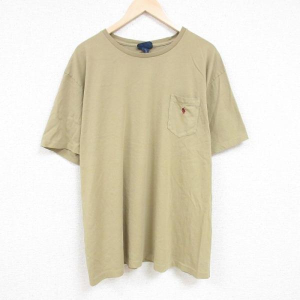 XL/古着 ラルフローレン Ralph Lauren 半袖 ブランド Tシャツ メンズ 90s ワン...