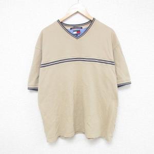 XL/古着 ラッセル 長袖 スウェット メンズ 80年代 80s VIKINGS Vネック