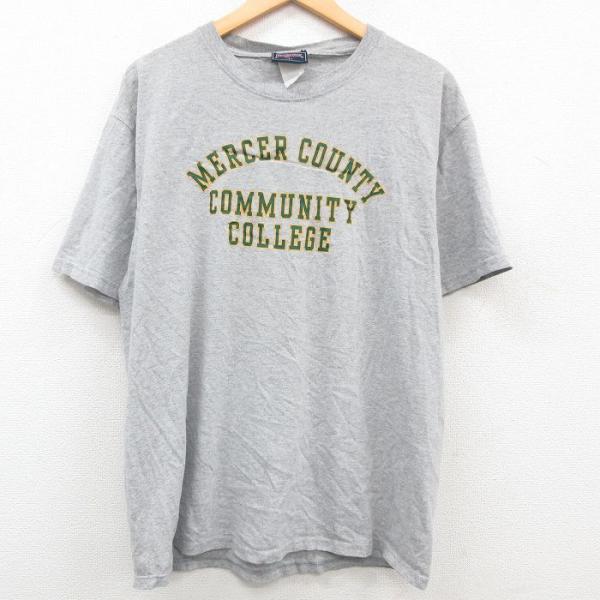 XL/古着 ジャンスポーツ 半袖 ビンテージ Tシャツ メンズ 00s MERCER COUNTY ...