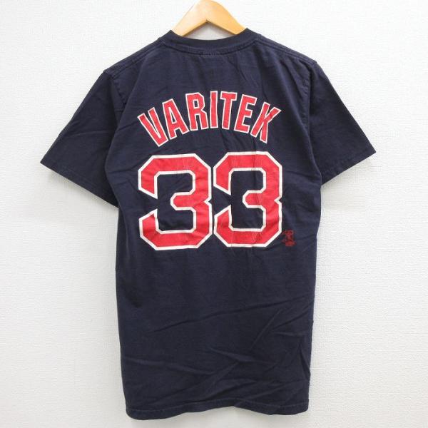 M/古着 マジェスティック 半袖 ビンテージ Tシャツ メンズ 00s MLB ボストンレッドソック...