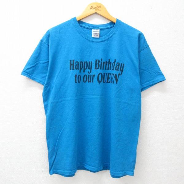 XL/古着 半袖 ビンテージ Tシャツ メンズ 00s Happy Birthday コットン クル...