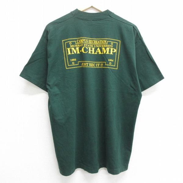 XL/古着 半袖 ビンテージ Tシャツ メンズ 90s マリー州立大学 サッカーボール 大きいサイズ...