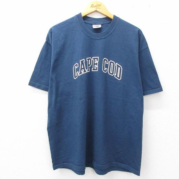 XL/古着 リー Lee 半袖 ビンテージ Tシャツ メンズ 00s ケープコッド 大きいサイズ ク...